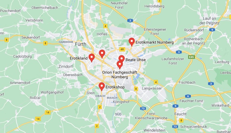 Sex Shop Nürnberg – Finde die besten Erotik Shops in Nürnberg