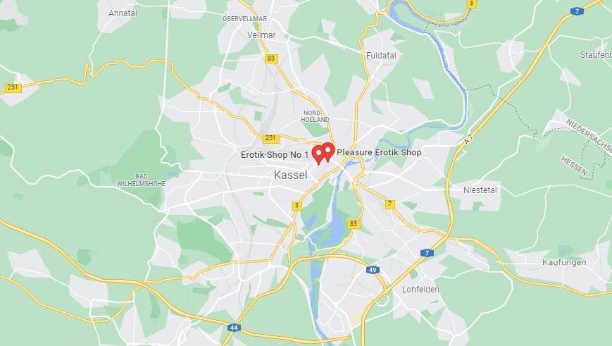 Sex Shop Kassel Karte