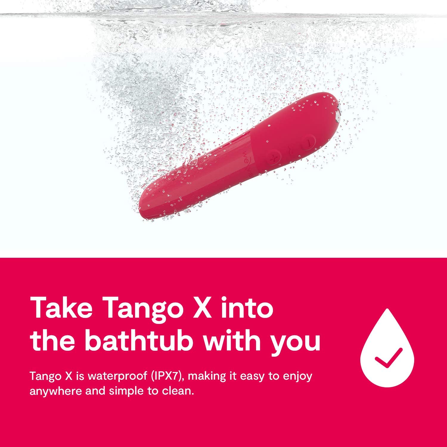 We-Vibe Tango X Lipstick Bullet-Vibrator. Slide 10