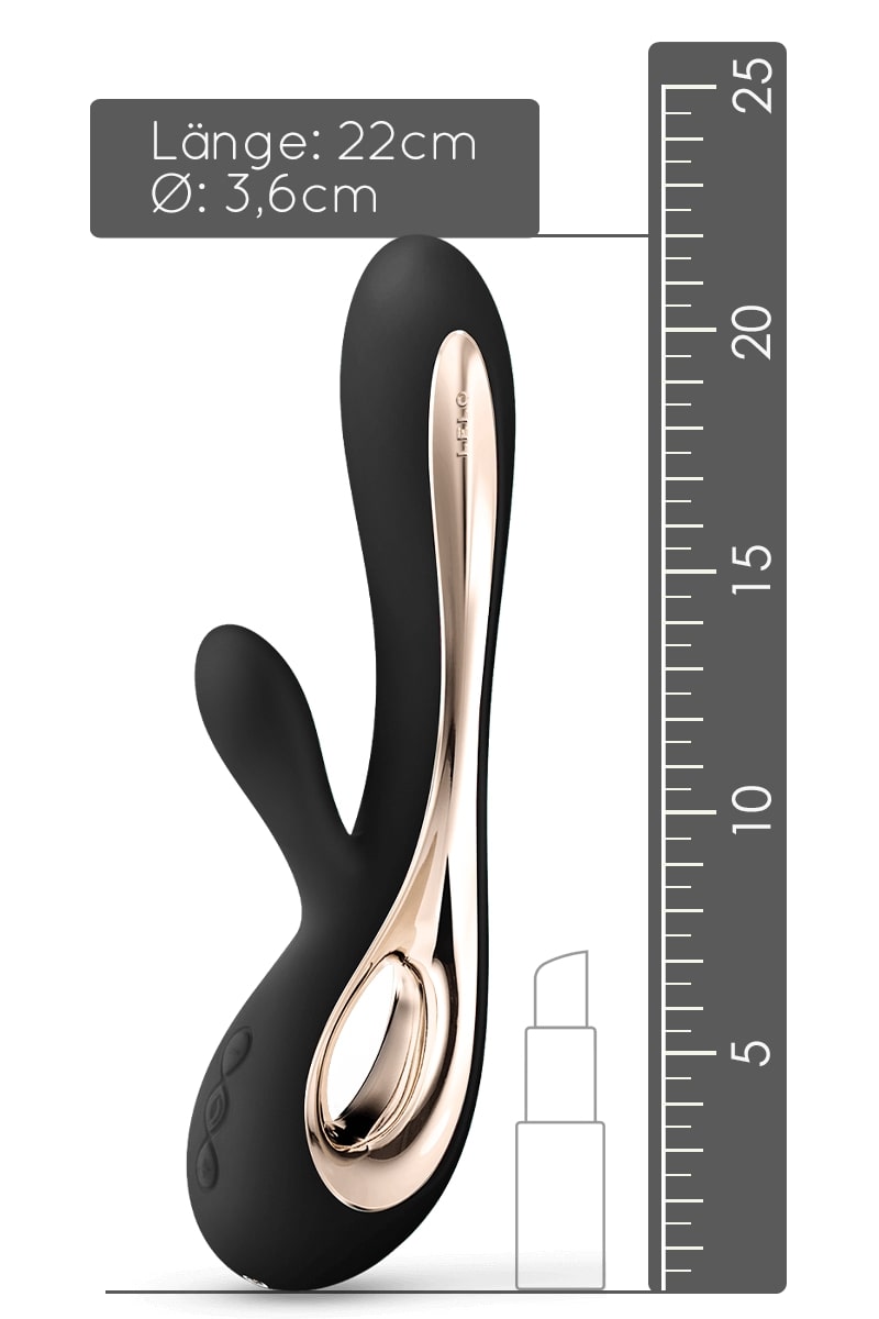 Lelo Insignia Soraya 2 Rabbit-Vibrator. Slide 7