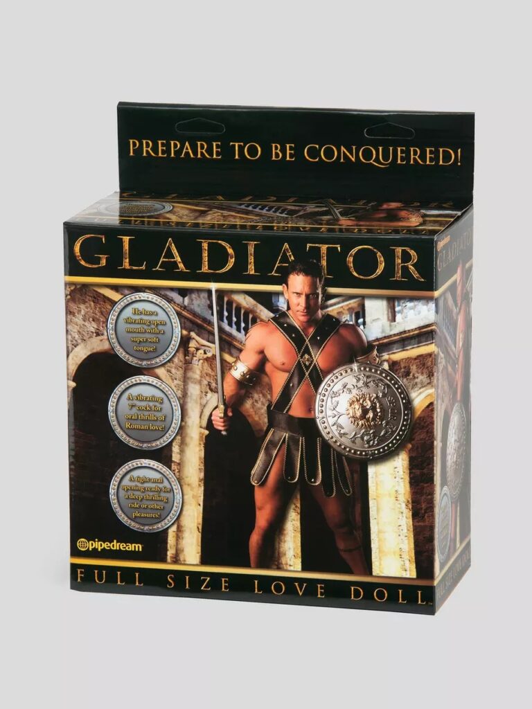 Männliche Gladiator-Sexpuppe zum Aufblasen 985 g Review