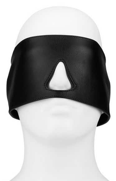 Product Blickdichte Leder-Maske
