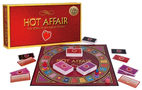 Spiel "A hot affair". Slide 2