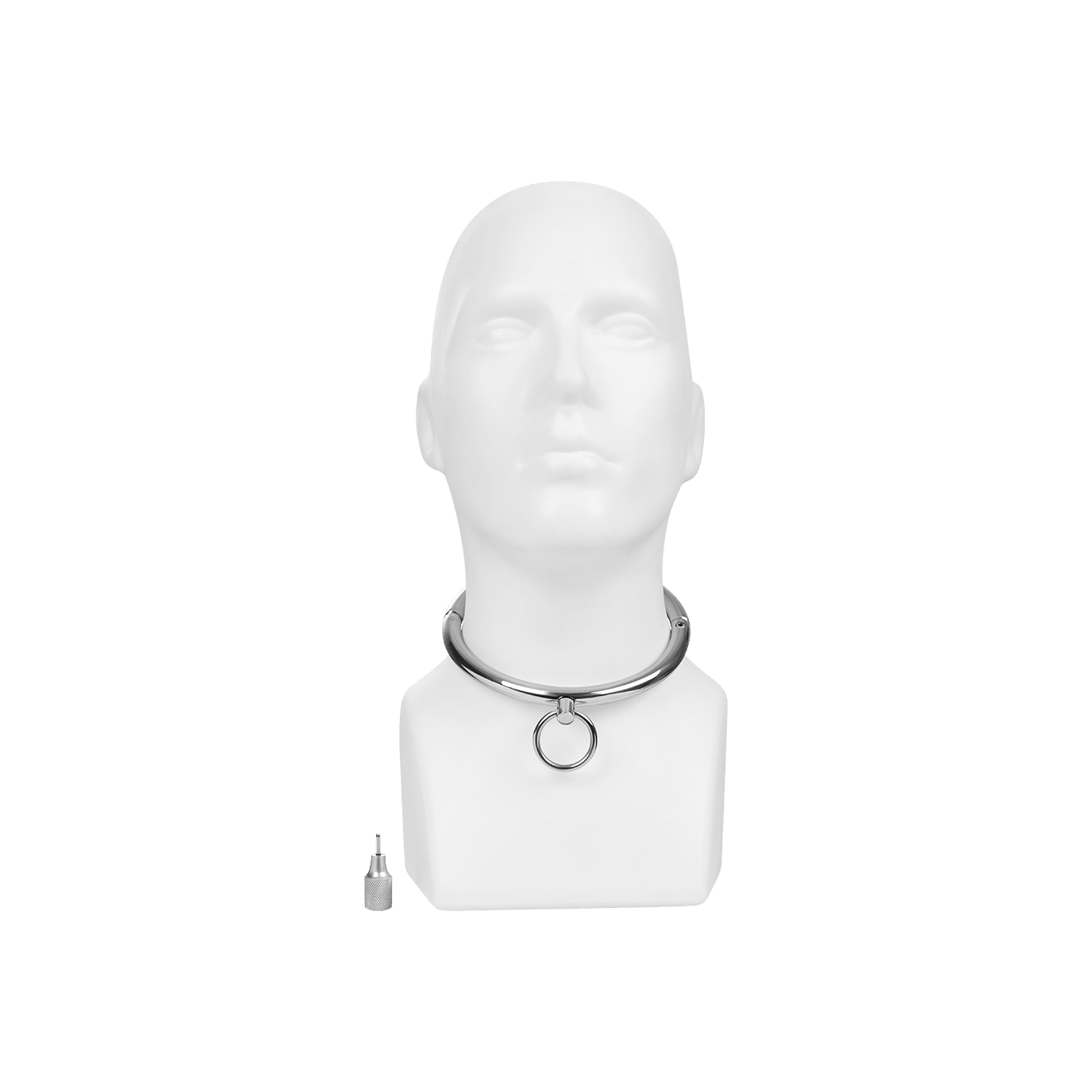 BDSM Halsband - Schmales Edelstahl - Sklavenhalsband