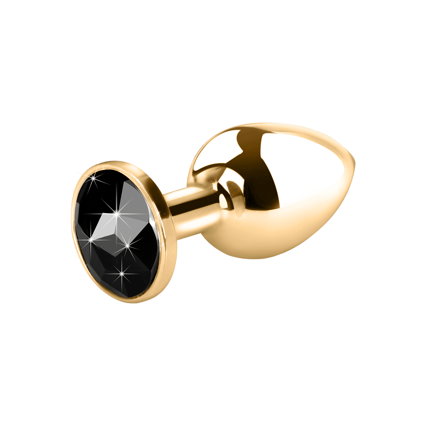 Metall Analplug - Edelstahl Analplug in Gold