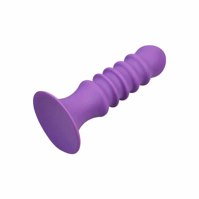 Dream Toys Ribbed Plug With Suction Cup test