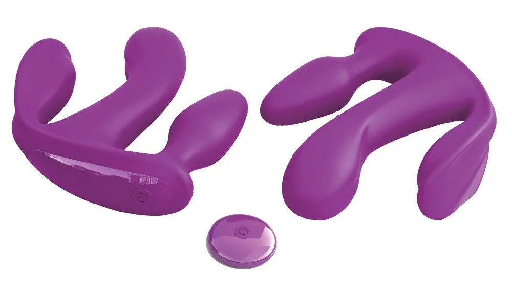 Threesome Vibrator Total Ecstasy, mit Dreifach-Stimulation test