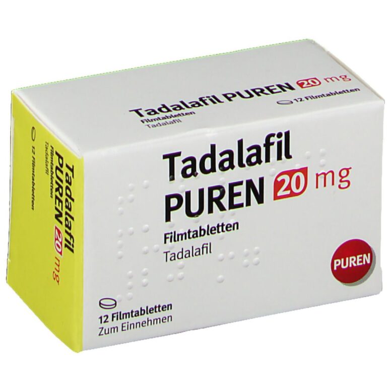 Tadalafil - Potenzmittel auf Rezept