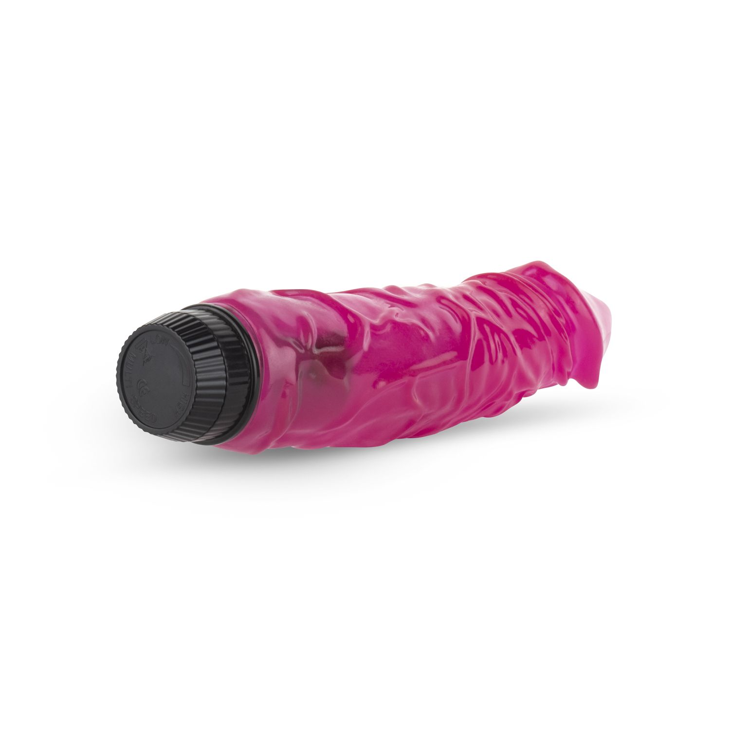 Jelly Supreme - Realistischer Vibrator - Pink/Glitzer. Slide 6
