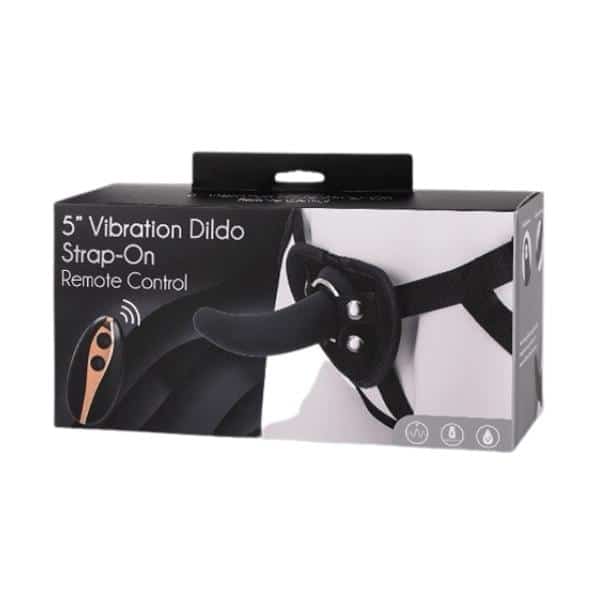 5 Inch Vibration Dildo Strap-On. Slide 2