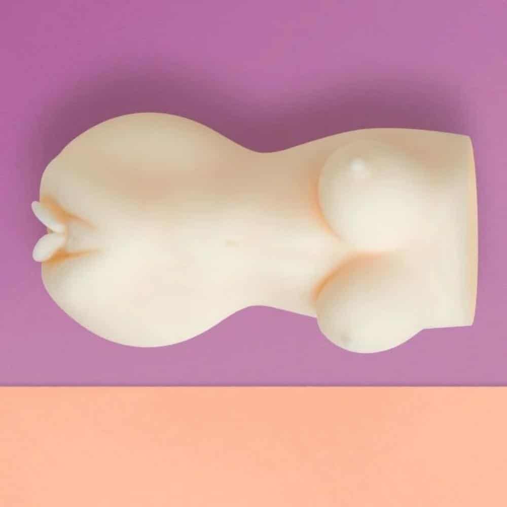 Kurviger Vagina-masturbator, 16 cm. Slide 3