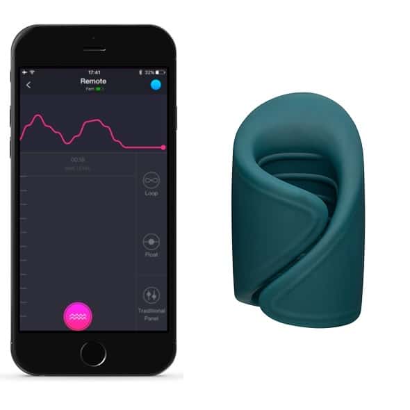 Lovense Gush Compact Masturbator mit App-Steuerung features