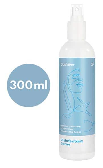 300 ML Satisfyer Desinfektionsspray - Optimales Zubehör für ein anhaltend realistisches Vergnügen 