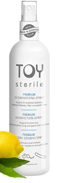 Premium Desinfek­tionsspray 300 ml - Der perfekte Toy Cleaner für deine Penis-Bondage-Mission