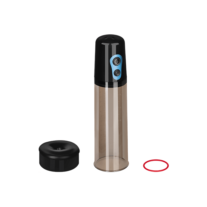 Elektrische Penispumpe mit Silikon-Manschette