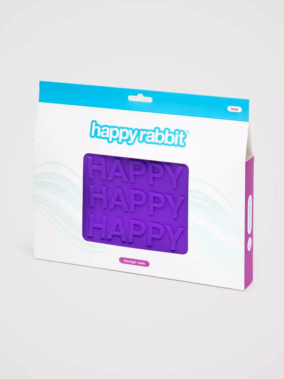 Happy Rabbit HAPPY Toy-Bag aus Silikon mit Reißverschluss. Slide 3