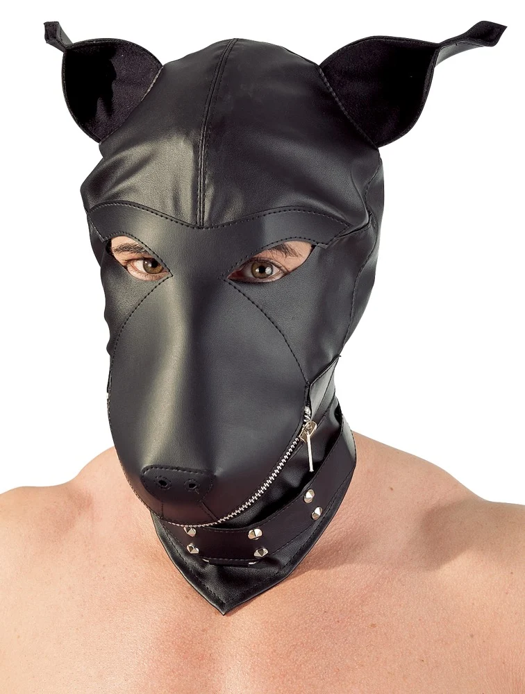 Kopfmaske in Hundeoptik