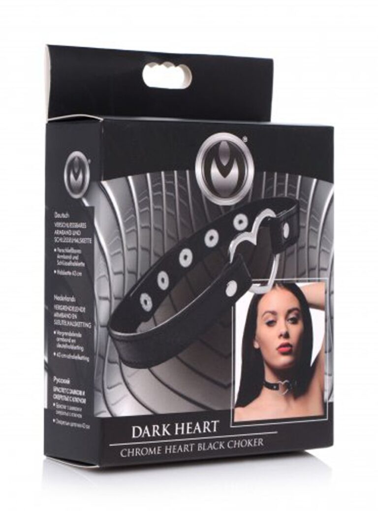 Dark Heart Halsband - Knebel, die dir Sprache verschlagen