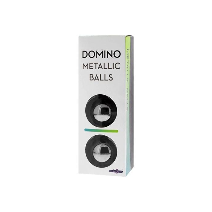 Domino Metallic Balls - Lustvolle Liebeskugeln von Seven Creations