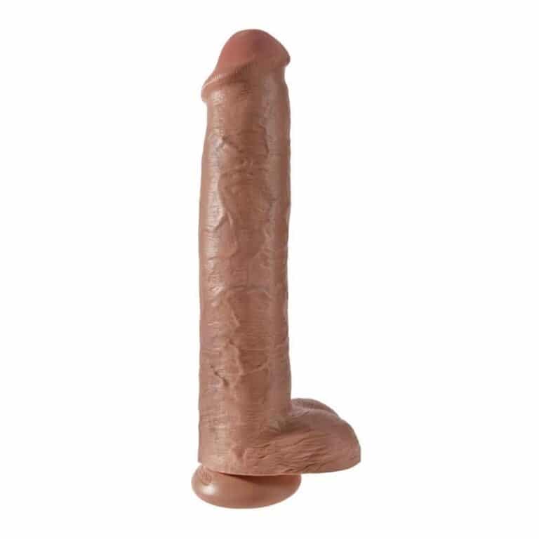 King Cock realistischer XL Dildo, 41 cm - Entdecke die XXL-Toys für den besonders großen Genuss