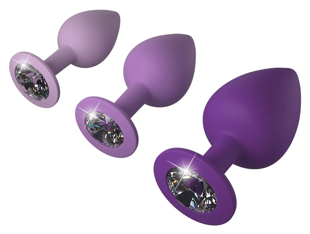 3-teiliges Analplug-Set „her little gems trainer set“, in verschiedenen Größen. Slide 2