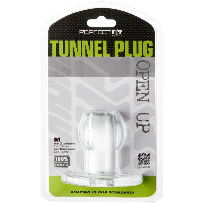 Perfect Fit Tunnelplug Medium Transparent. Slide 6