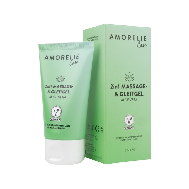 Amorelie 2 in 1 Massage und Gleitgel