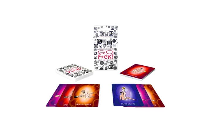 Kheper Games - Go Fuck Kartenspiel - Entdecke heiße Toys für Paare mit Lust auf abenteuerliche Sexpeditionen