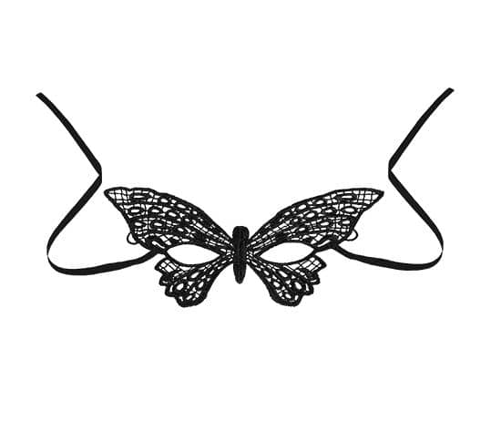Elegante Maske im Schmetterlingsdesign - Entdecke aufregende BDSM-Masken für leidenschaftliche Rollenspiele