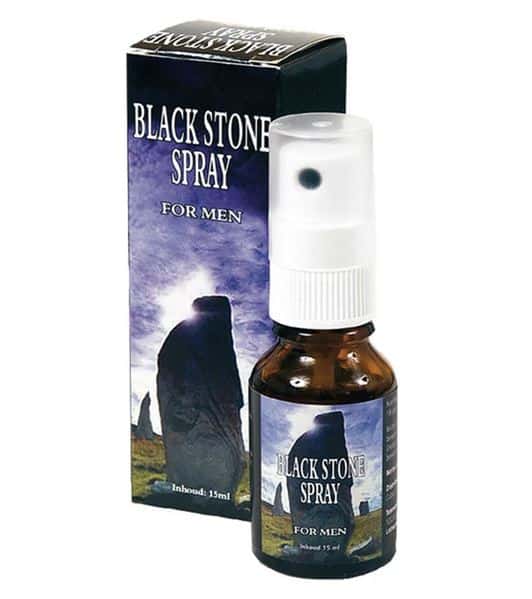 Orgasme Vertragende Spray - Black Stone