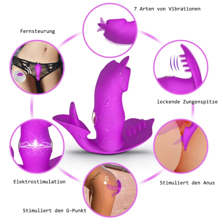 Slip Vibrator mit ESTIM - Begib dich auf Sexpedition mit atemberaubenden Klitorisvibratoren
