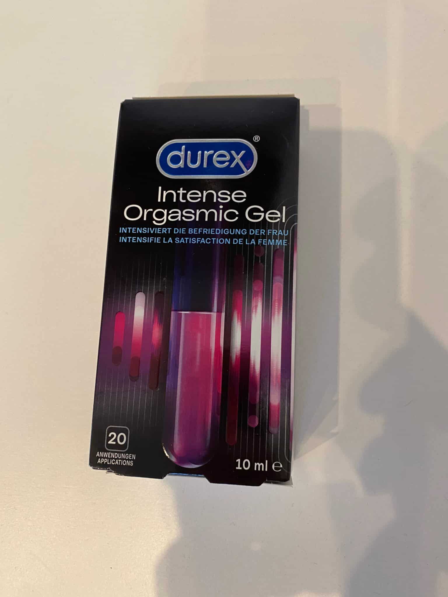 Durex Intense Orgasmic Gel Verpackung